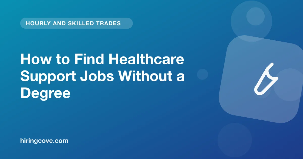healthcare support jobs: certifications, where to apply and how to avoid fake training