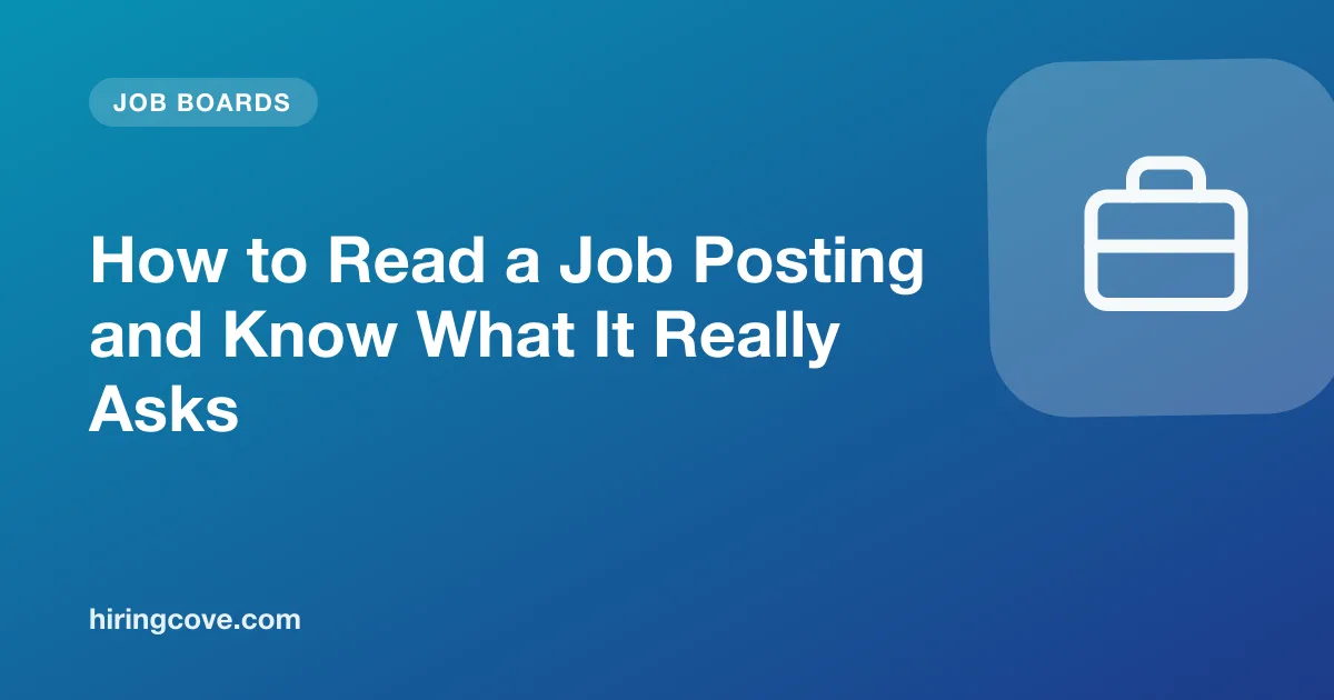 how to read a job posting: requirements, duties, pay and red flags explained