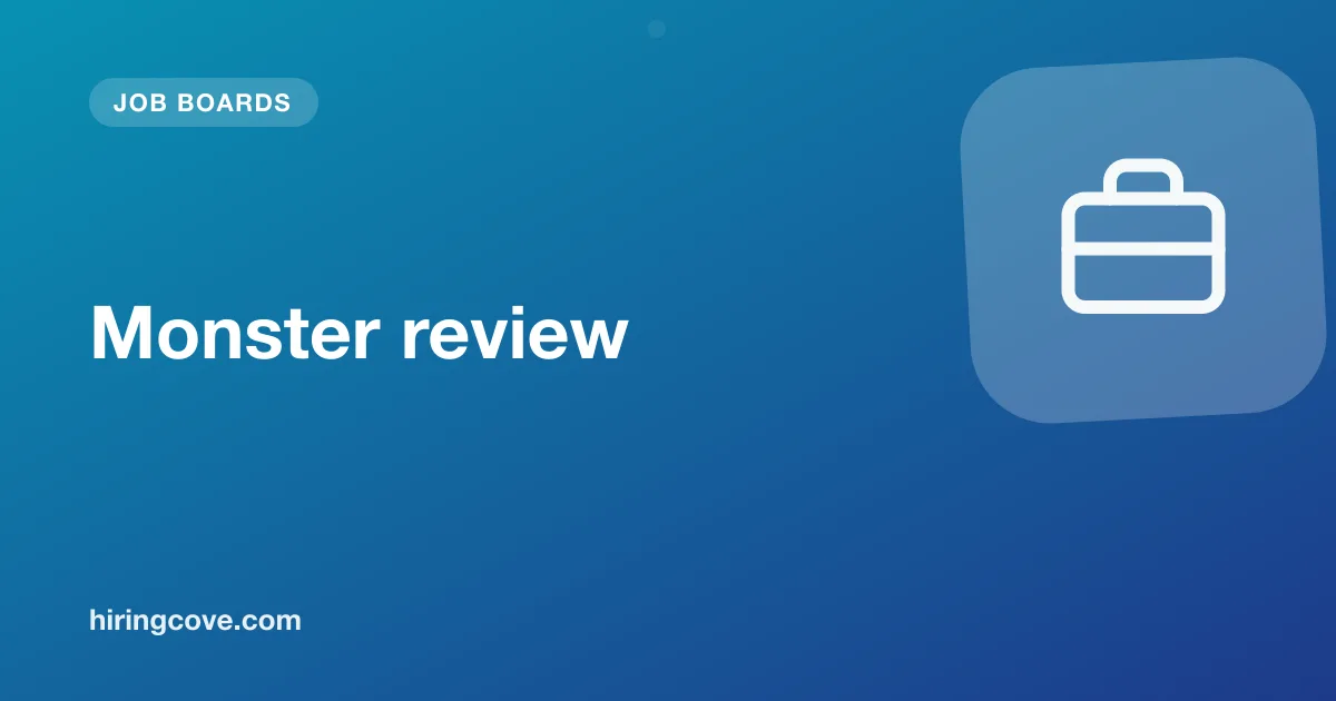 Monster job board review: free job search, career advice and paid add-ons