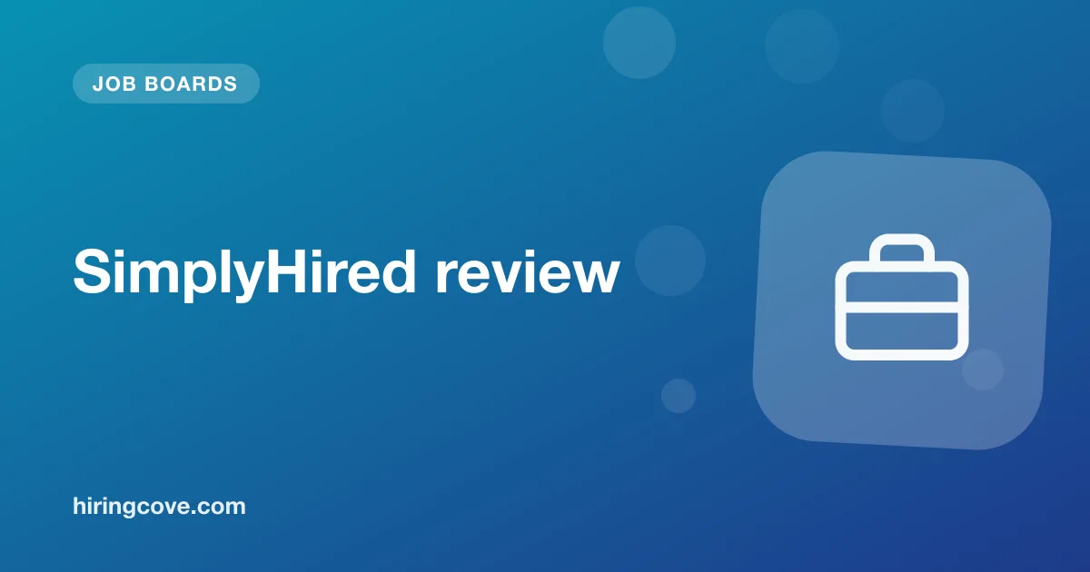 SimplyHired review: free job search engine, filters and duplicate listings